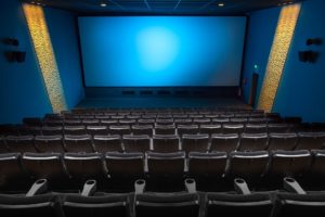 Empty movie theater 